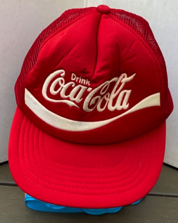 8608-1 € 4,00 coca cola petje rood wit drink.jpeg